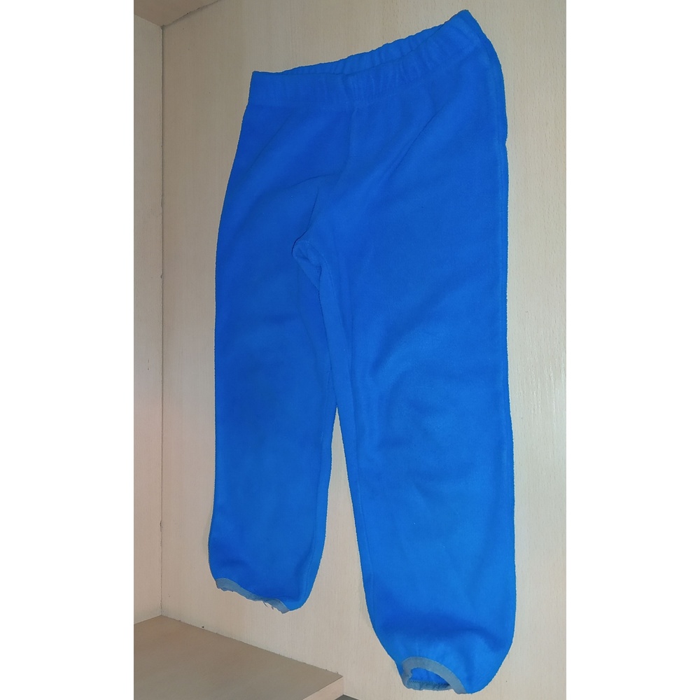 Pants Blue Elastic Waistband